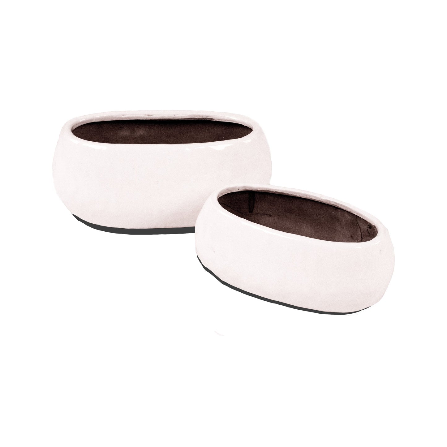 White Textured Vase (14978S A25)