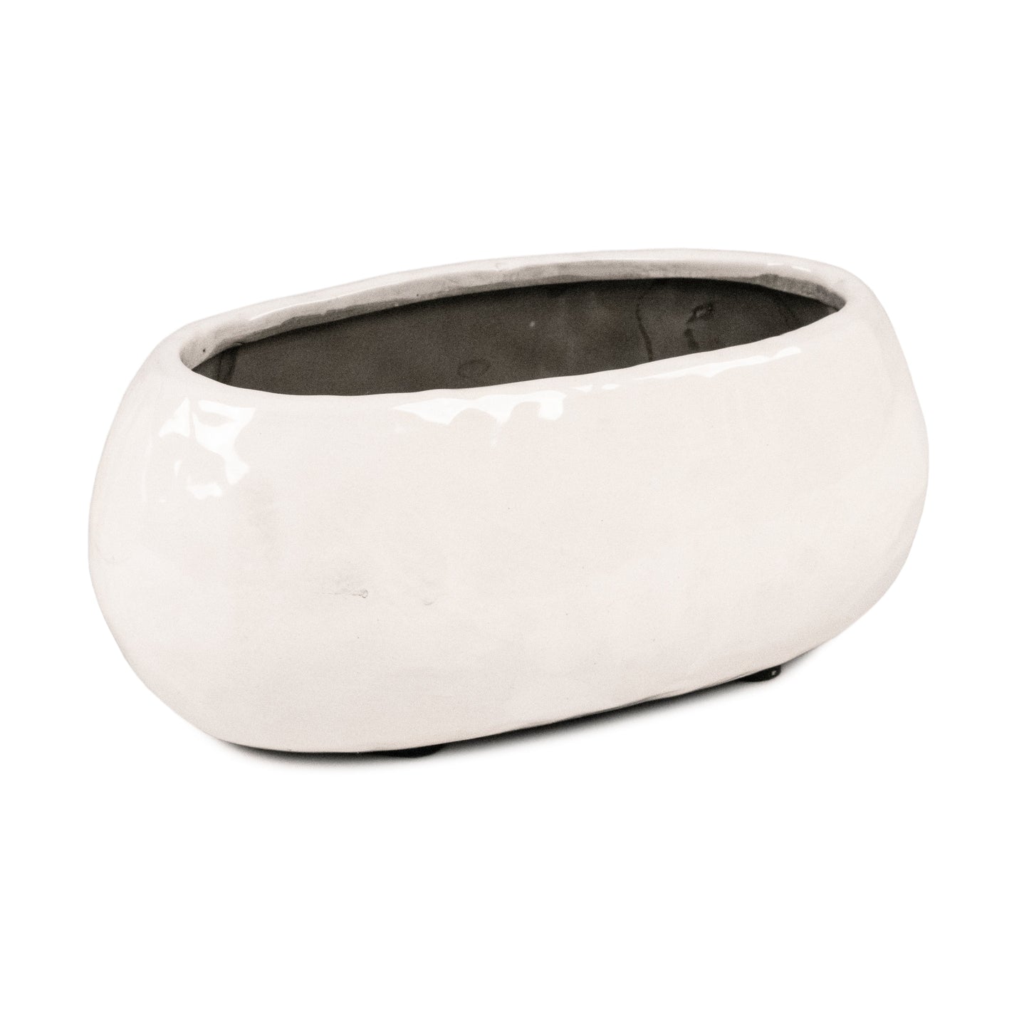 White Textured Vase (14978L A25)