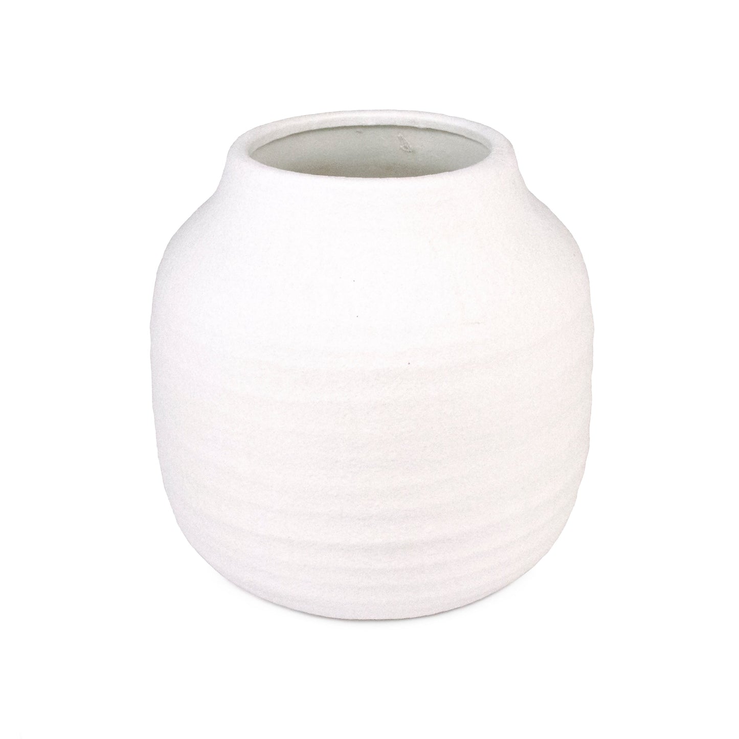 Matte White Vase (15919S A584A)