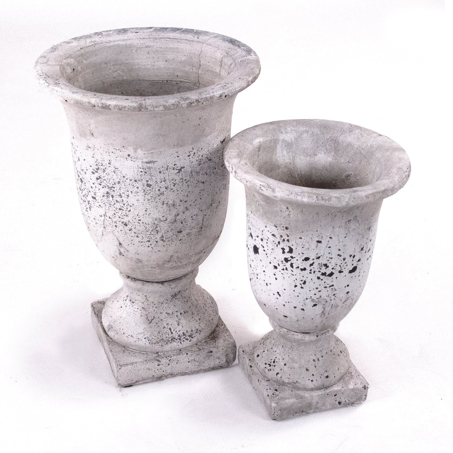 Distressed Grey Wash Pottery (5624L A344)