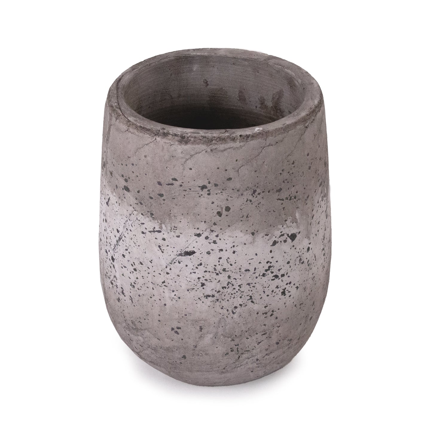 Distressed Grey Wash Vase (9344M A344)