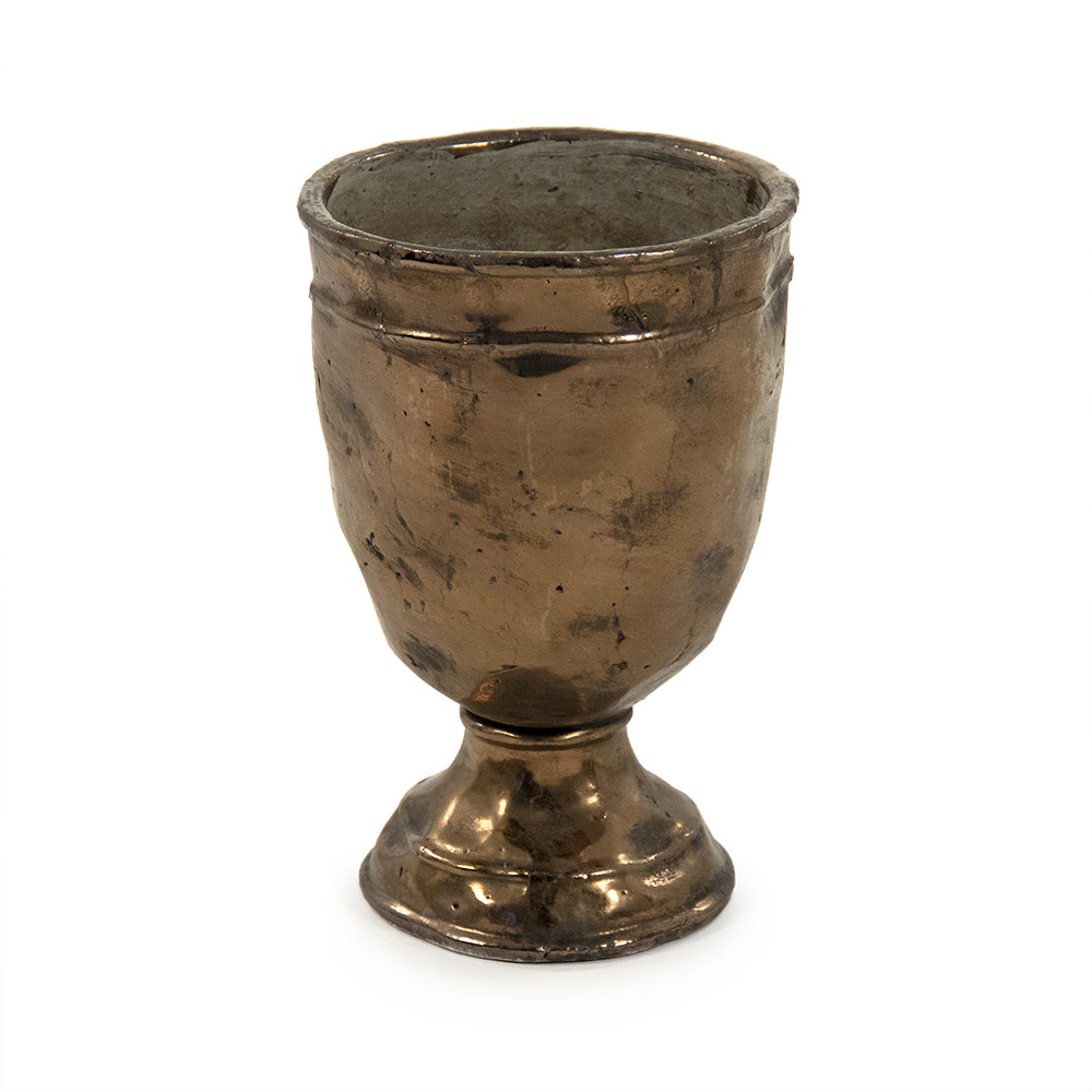 Distressed Bronze Vase