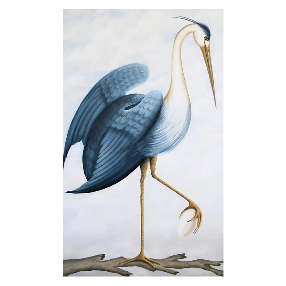 Blue Heron l - Size 36"X60"