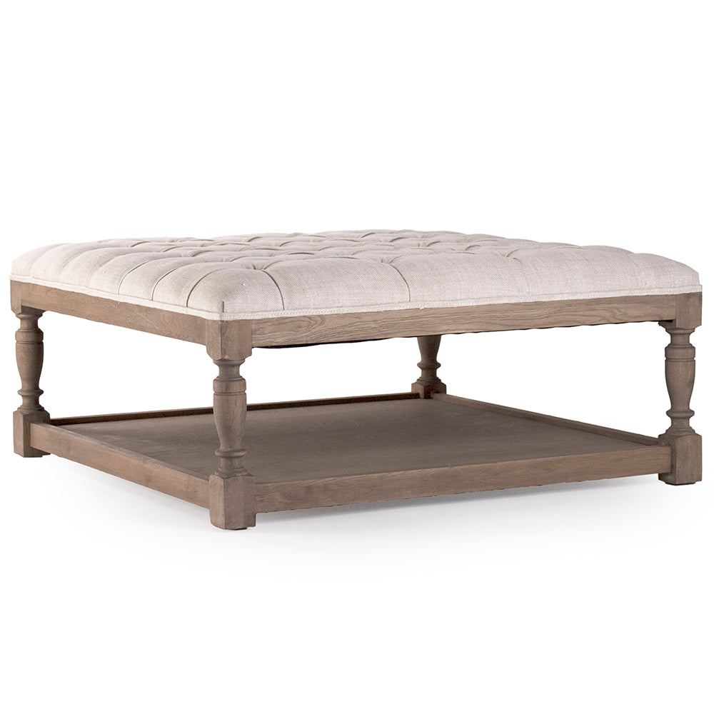 Square Tufted Ottoman