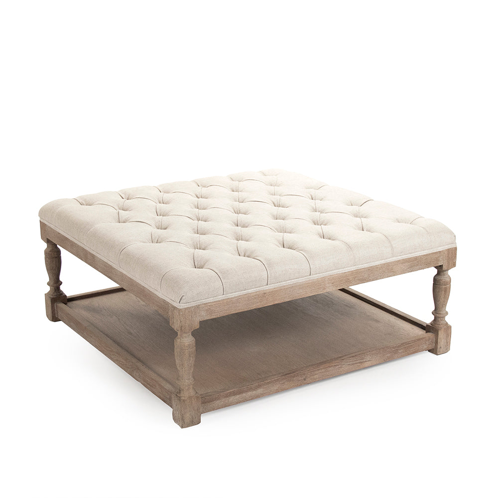 Square Tufted Ottoman