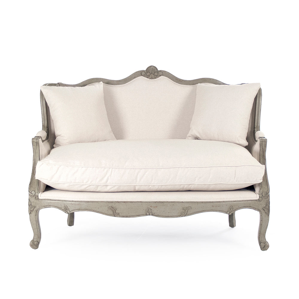 Adele Settee Jute Back