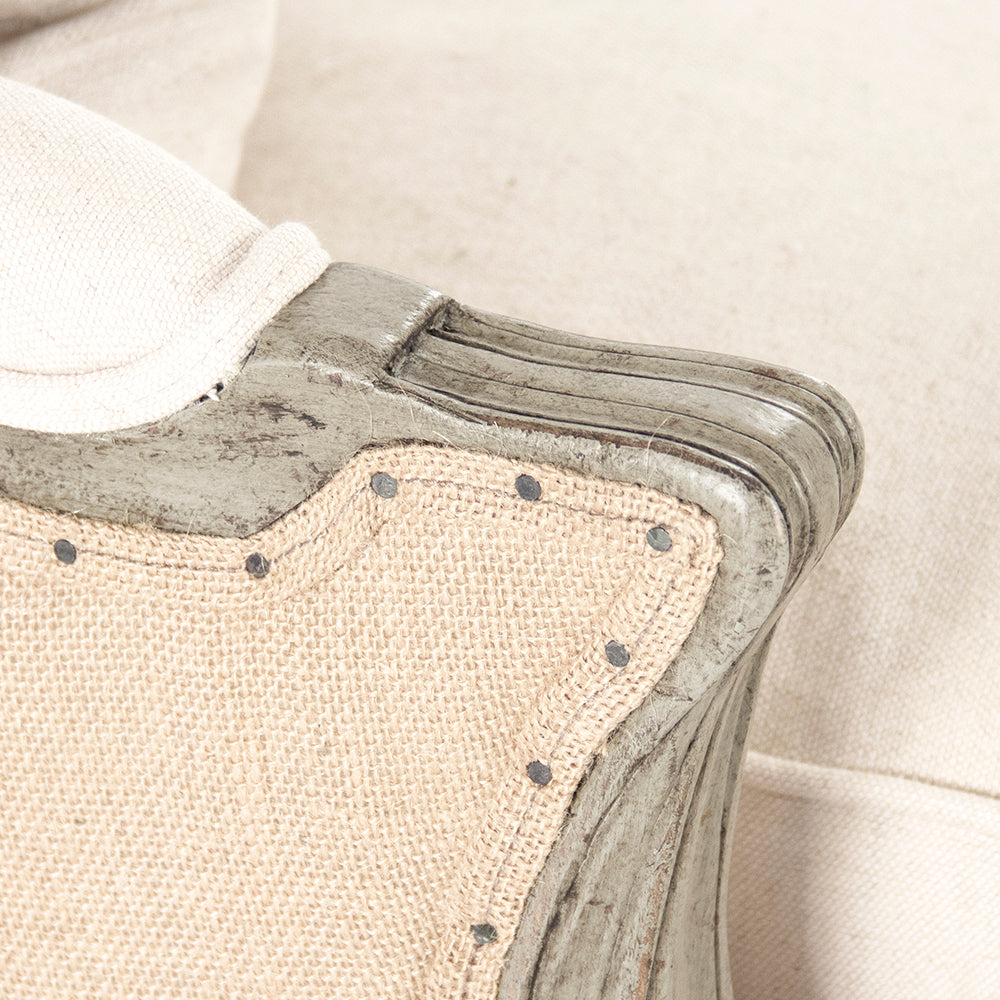 Adele Settee Jute Back