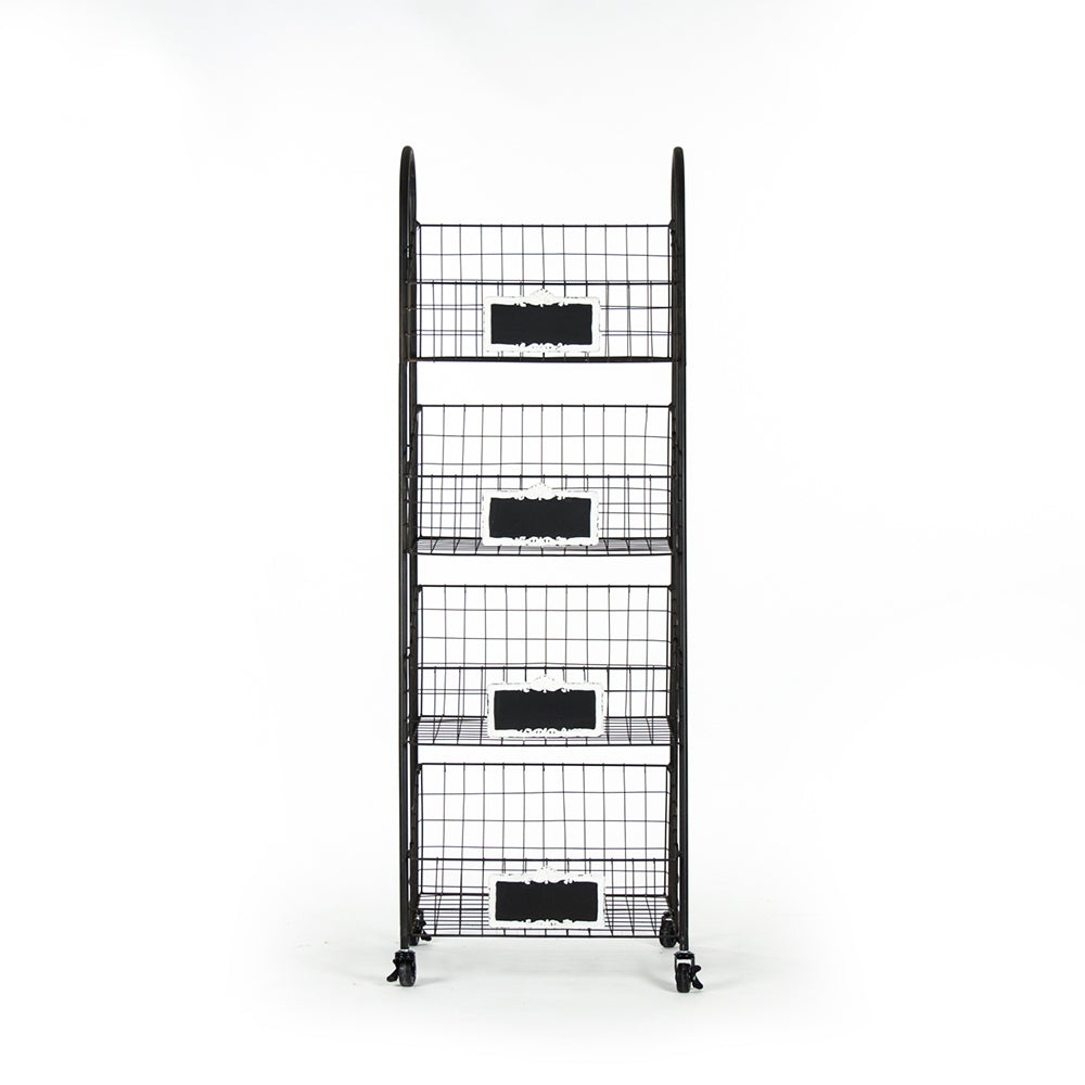 Rafael Basket Storage Cart