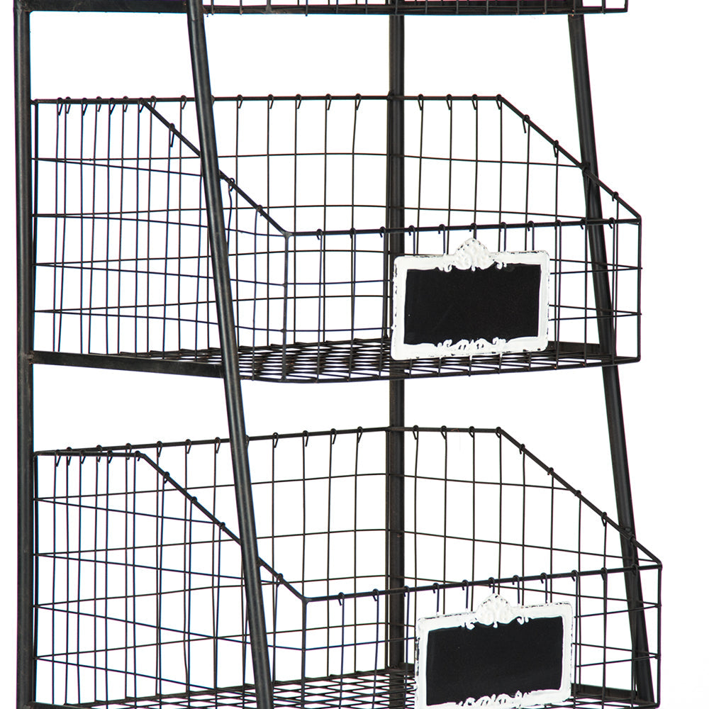 Rafael Basket Storage Cart
