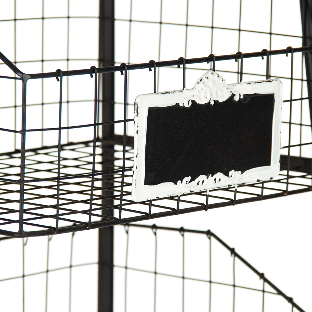 Rafael Basket Storage Cart