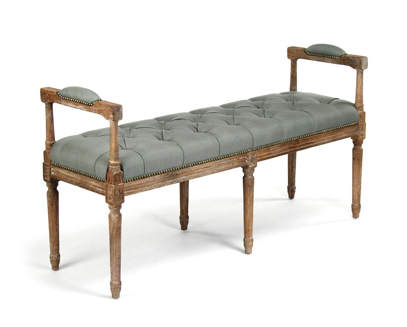 Nicolas Tufted Bench