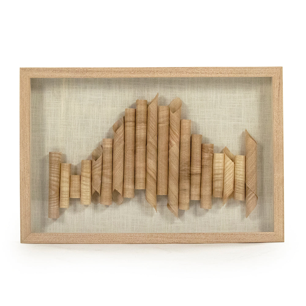 Abstract Paper Framed Art
