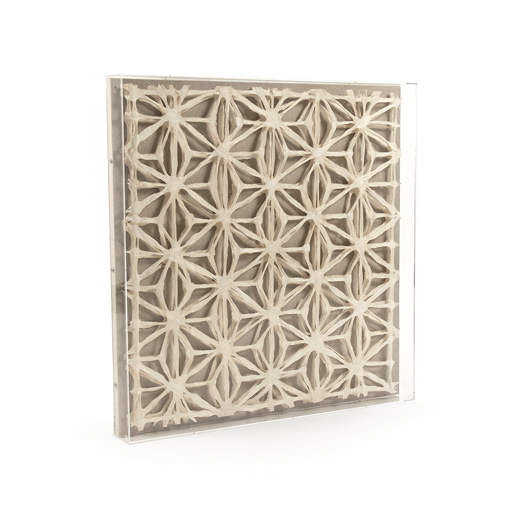 Abstract Paper Framed Art