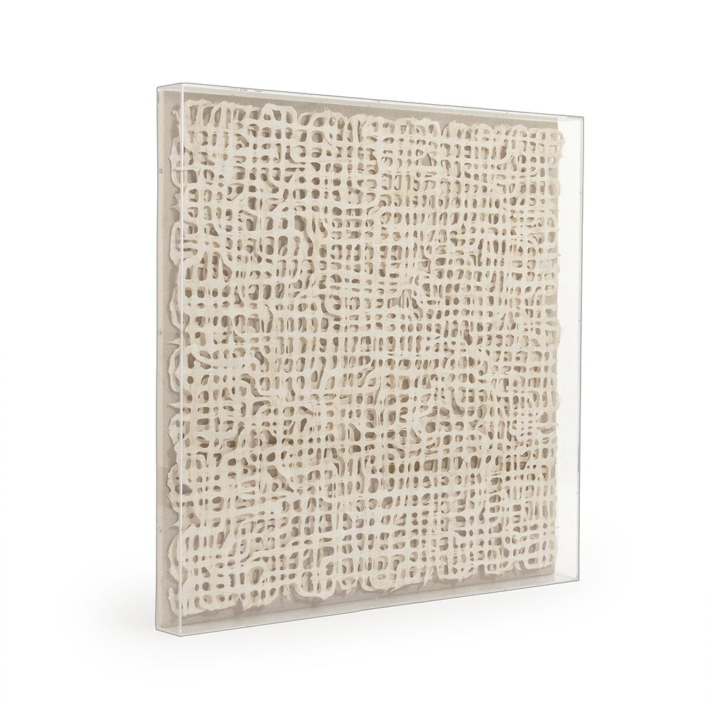 Abstract Paper Framed Art