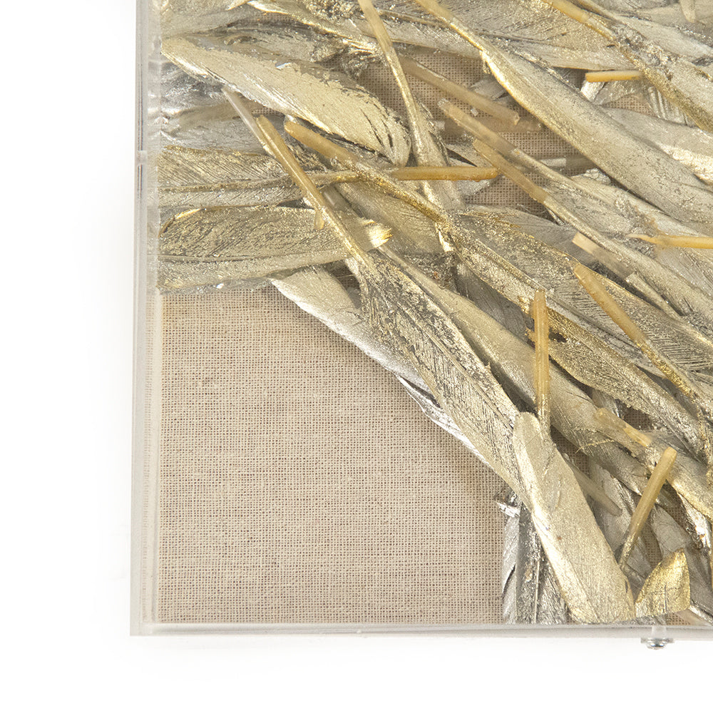 Abstract Feather Art