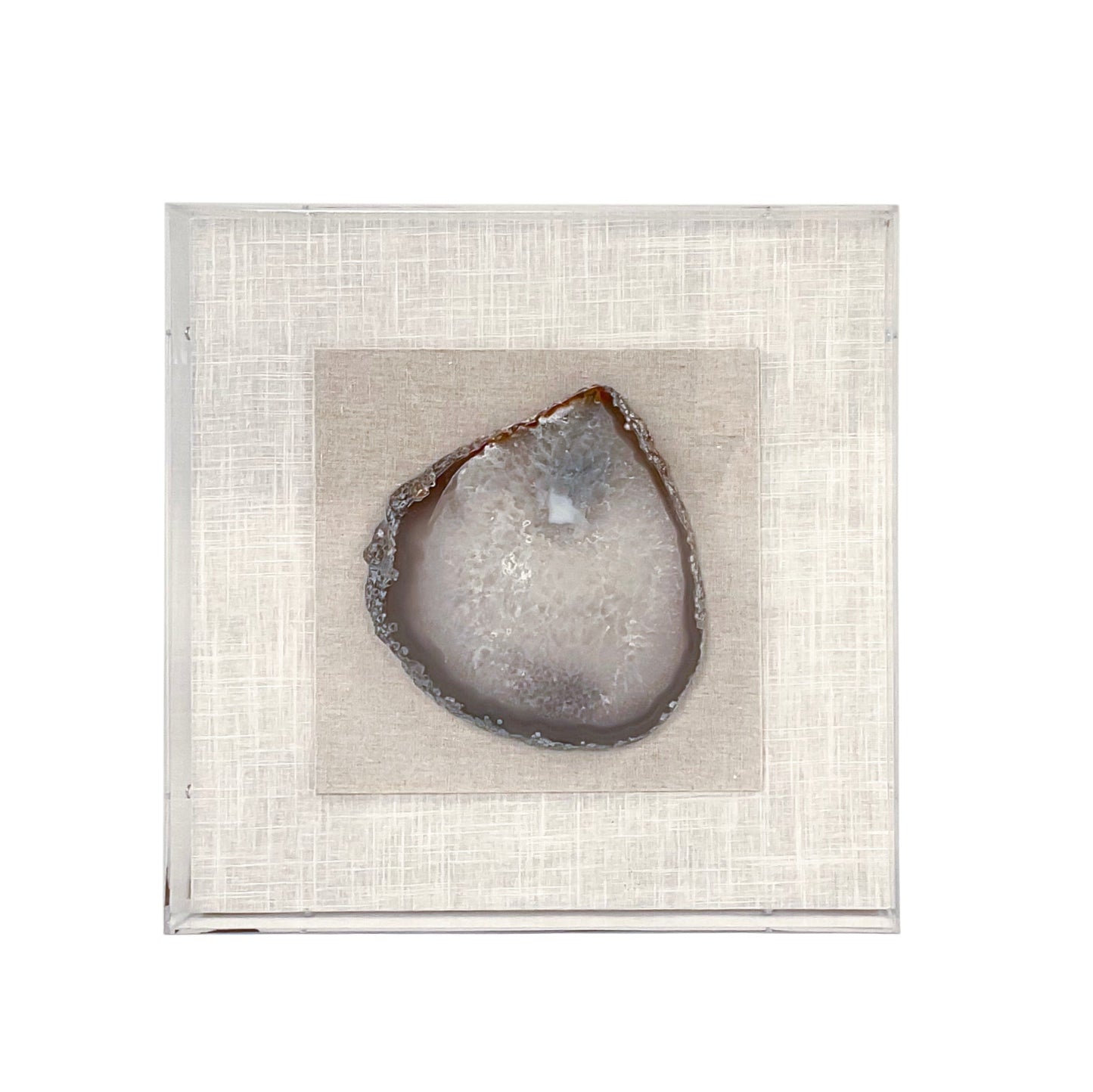 Geode Acrylic Framed Wall Art (w/out Gold)