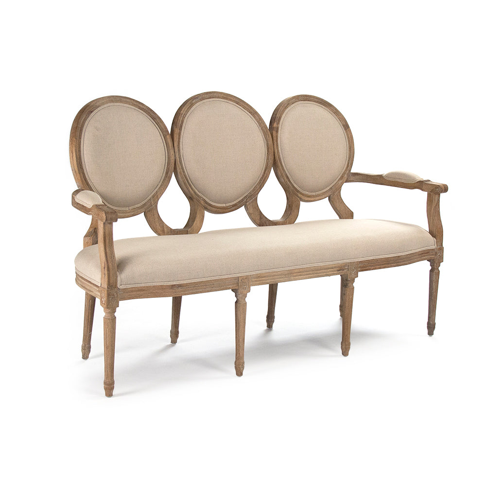 Medallion Settee