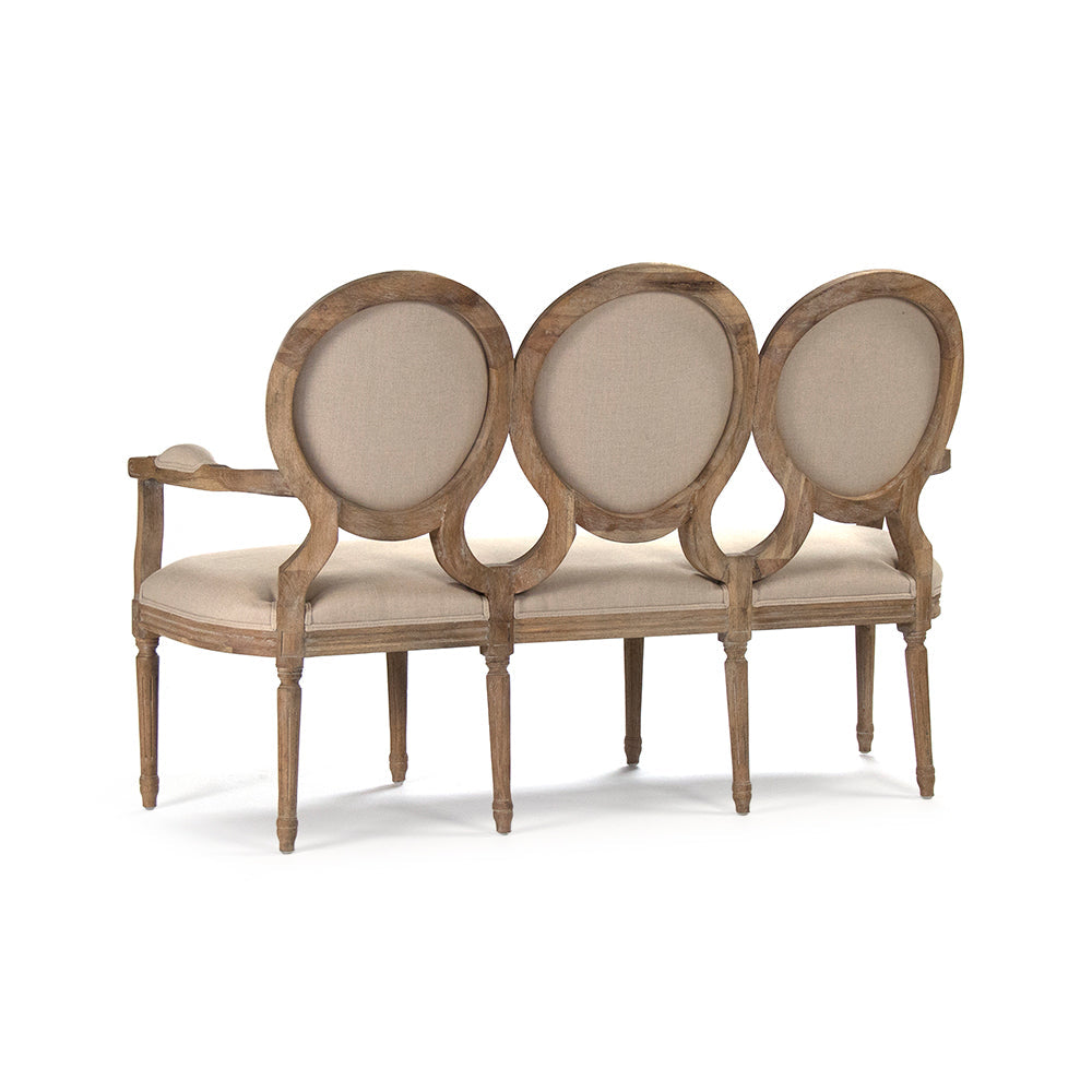Medallion Settee