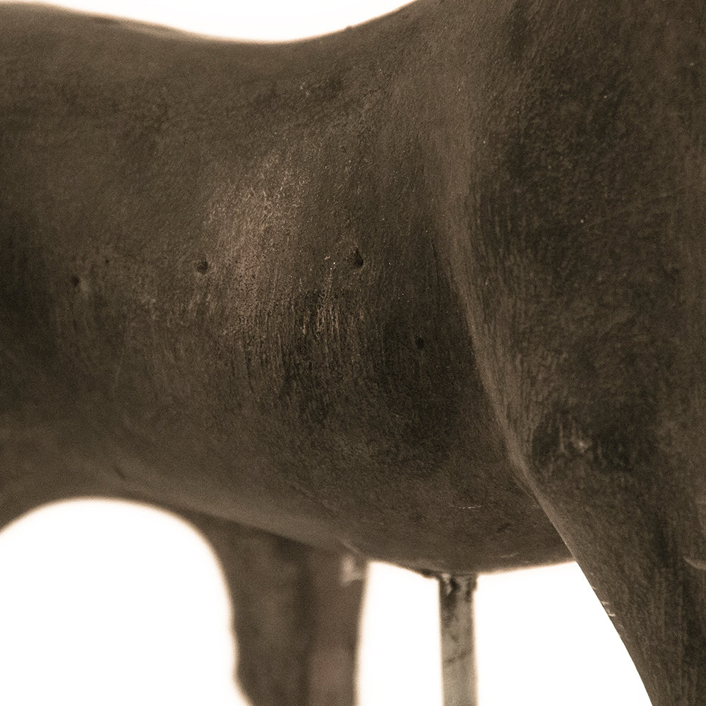 Resin Horse in Stand