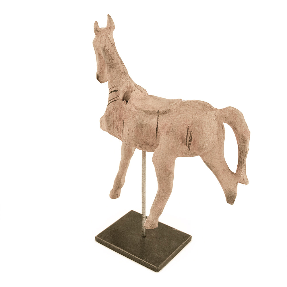Resin Horse in Stand