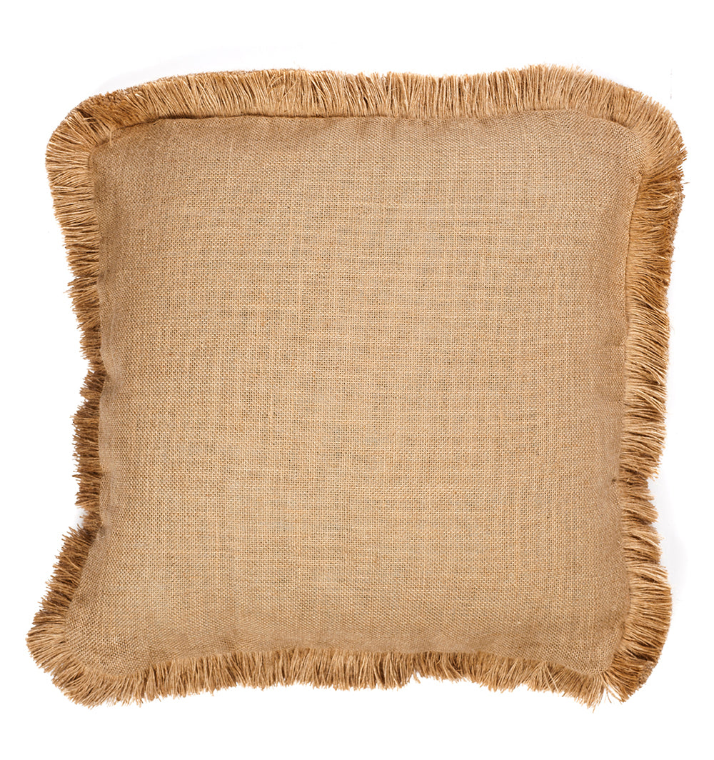 Natural Burlap Pillow