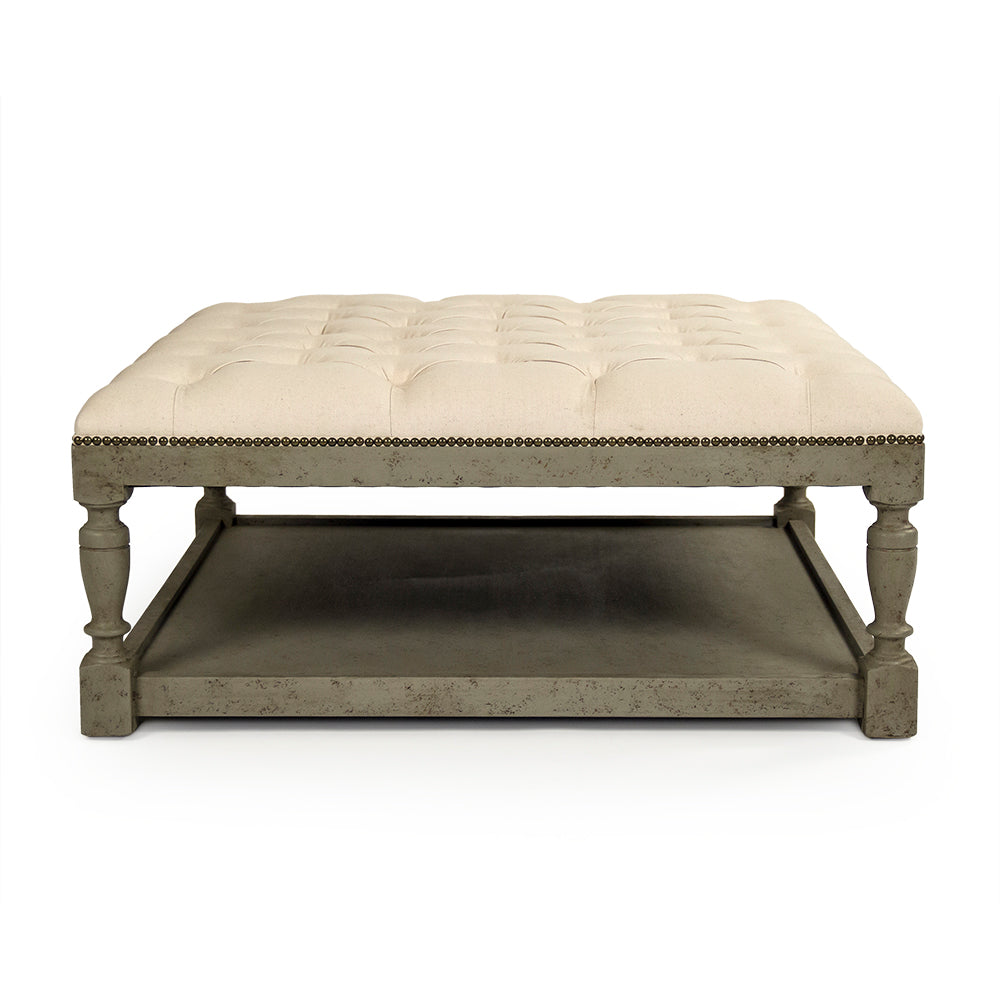 Square Tufted Ottoman
