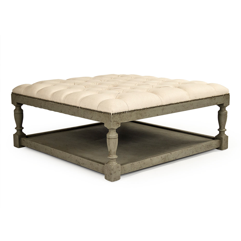 Square Tufted Ottoman