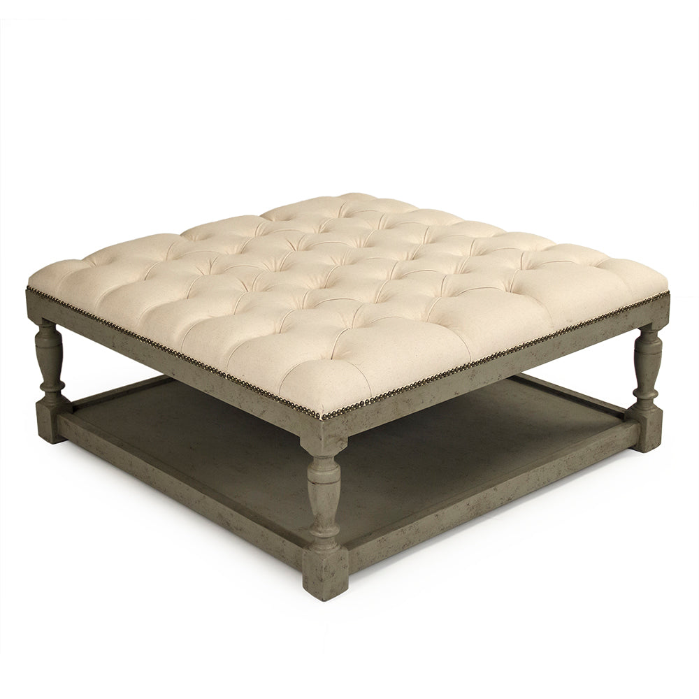Square Tufted Ottoman