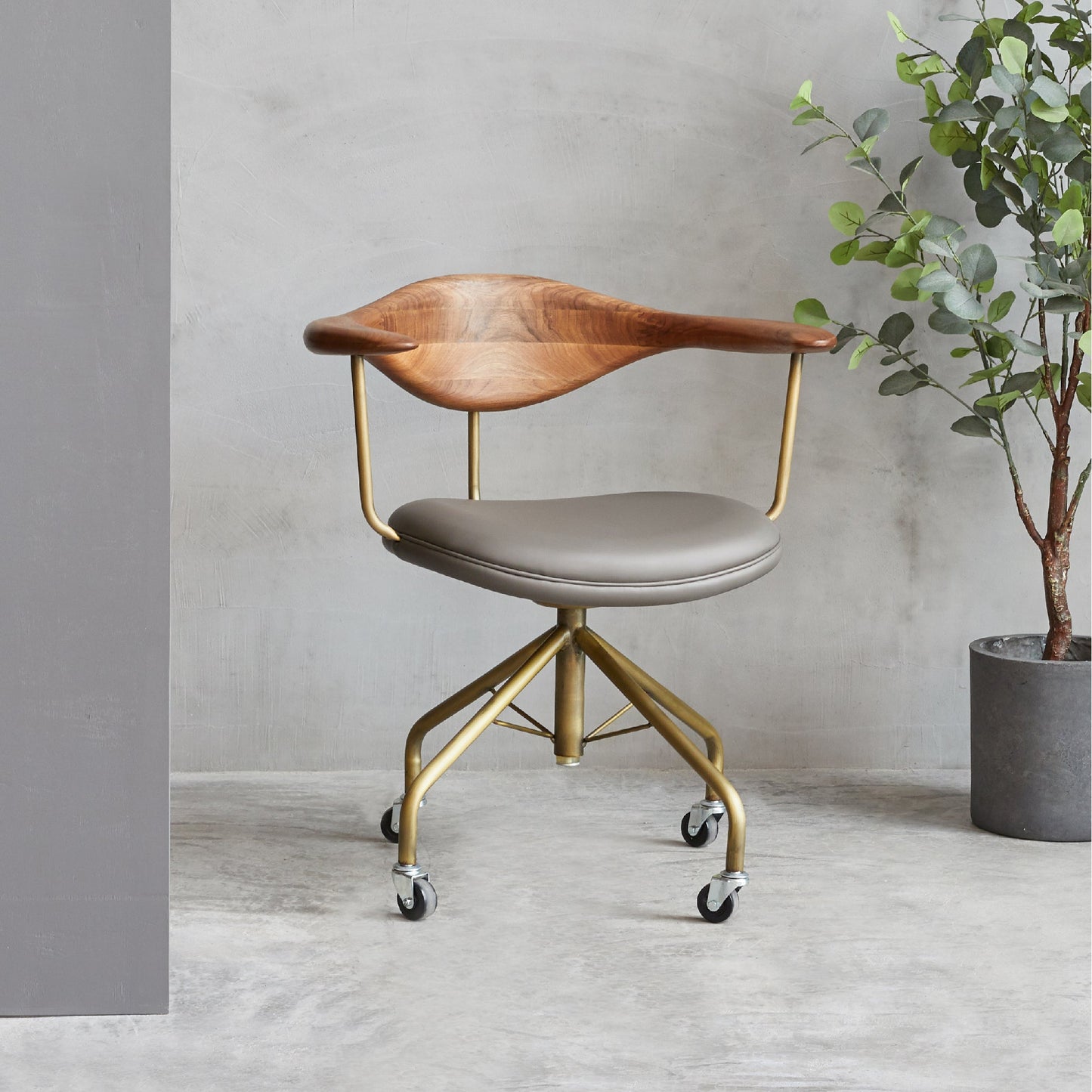 Covey Swivel Arm Chair