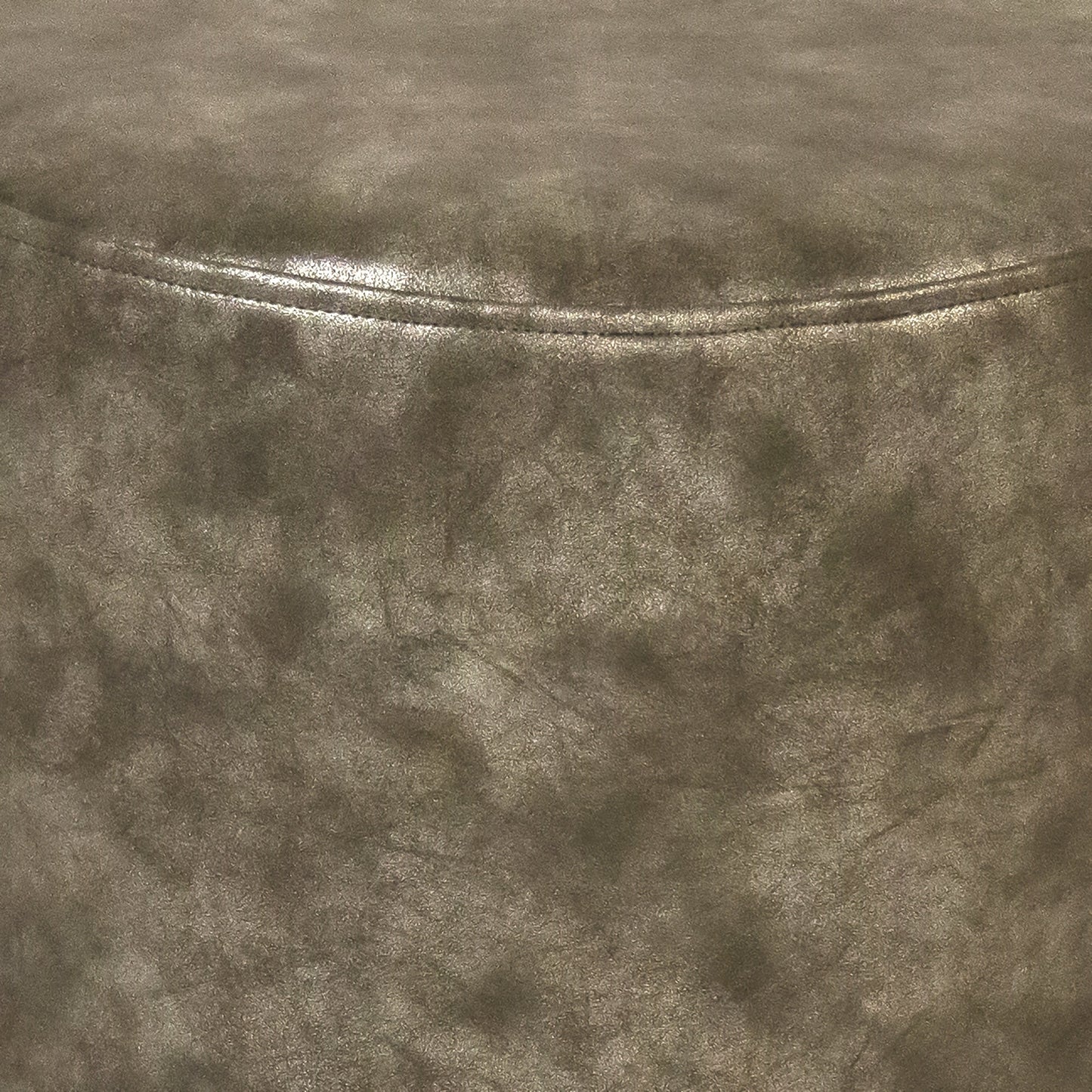 Distressed Grey PU Stool