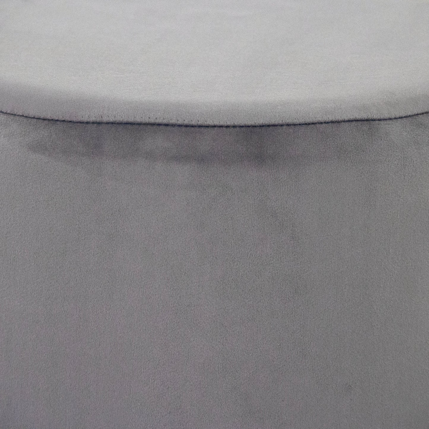 Pale Blue Velvet Stool