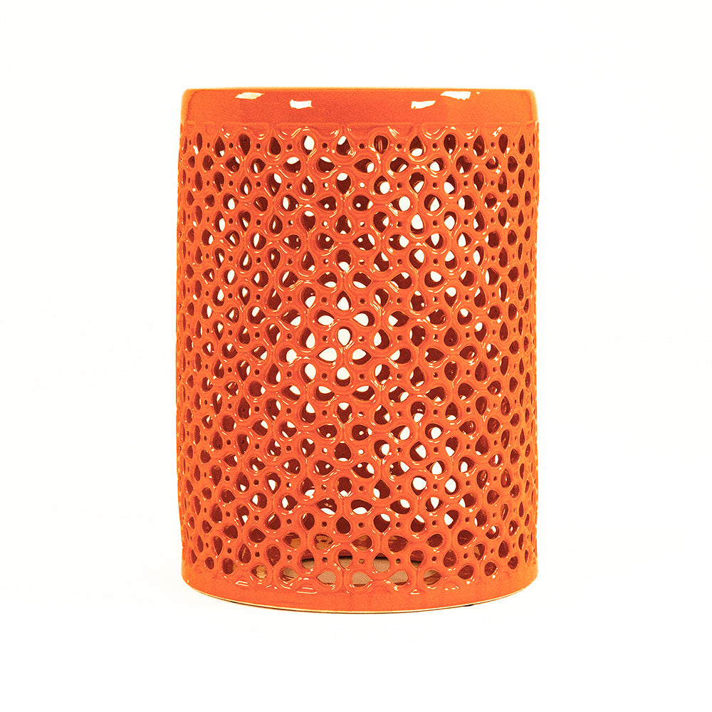 Lanie Garden Stool Orange