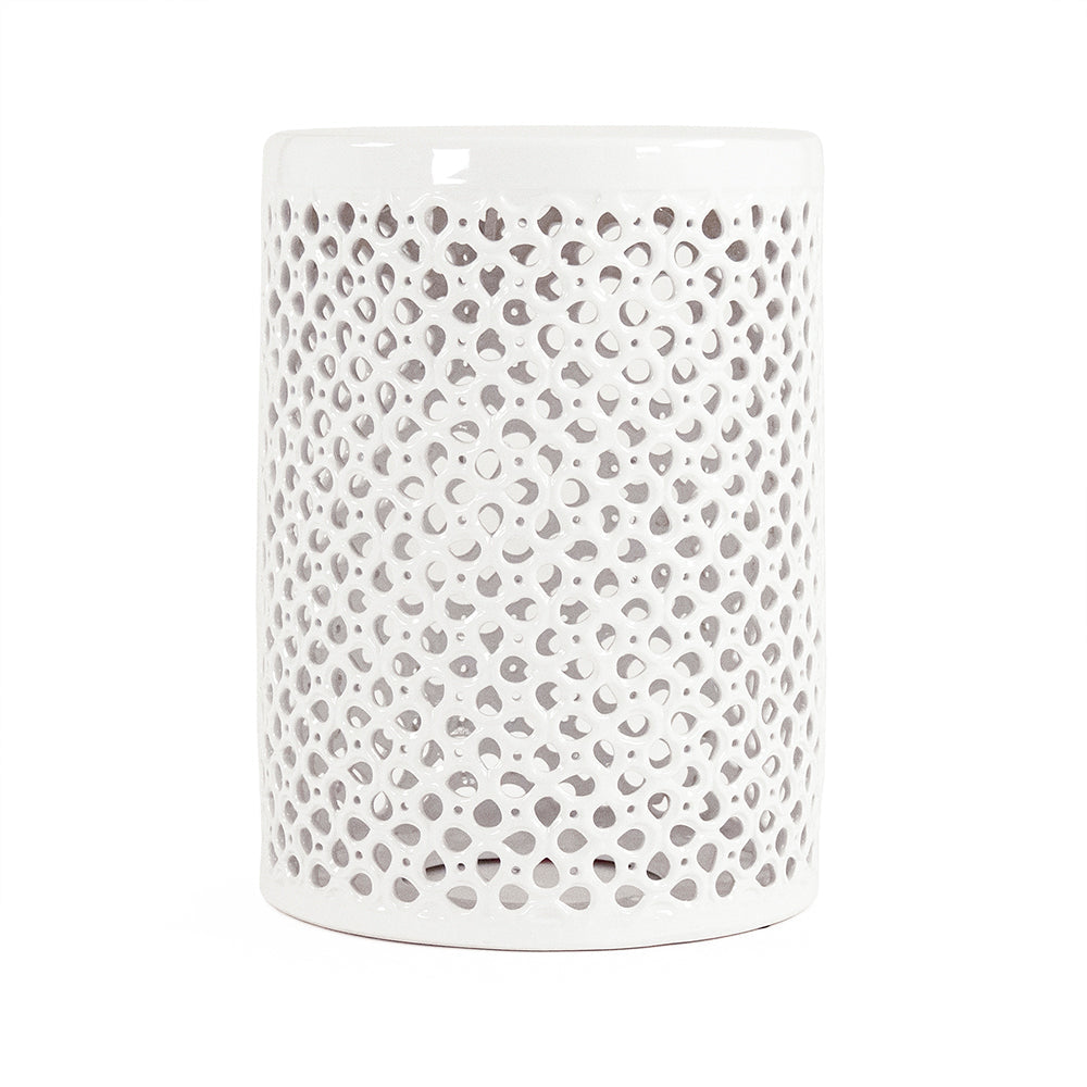 Lanie Garden Stool White