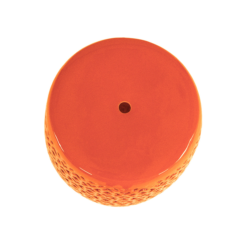 Lorin Garden Stool Orange