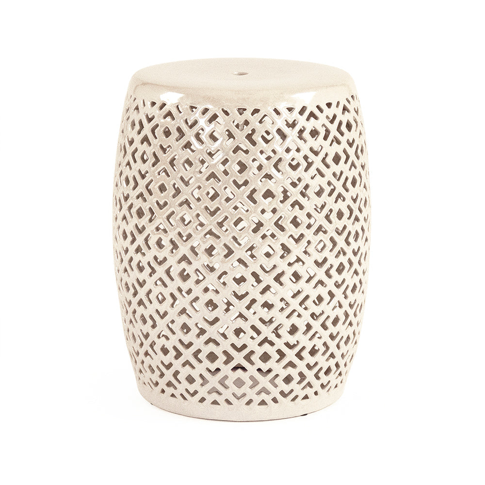 Lorin Garden Stool Grey