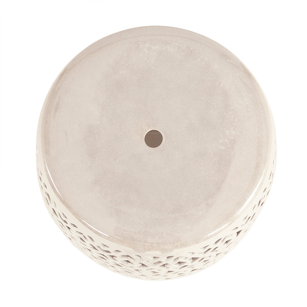 Lorin Garden Stool Grey