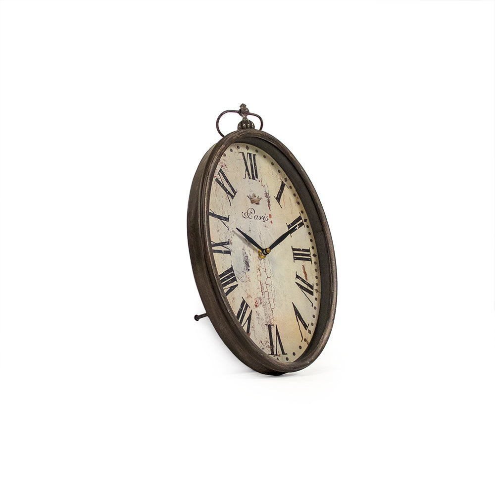 Paris Oval Wall Clock