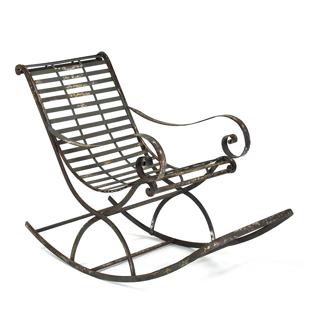 Iron Rocking Chair
