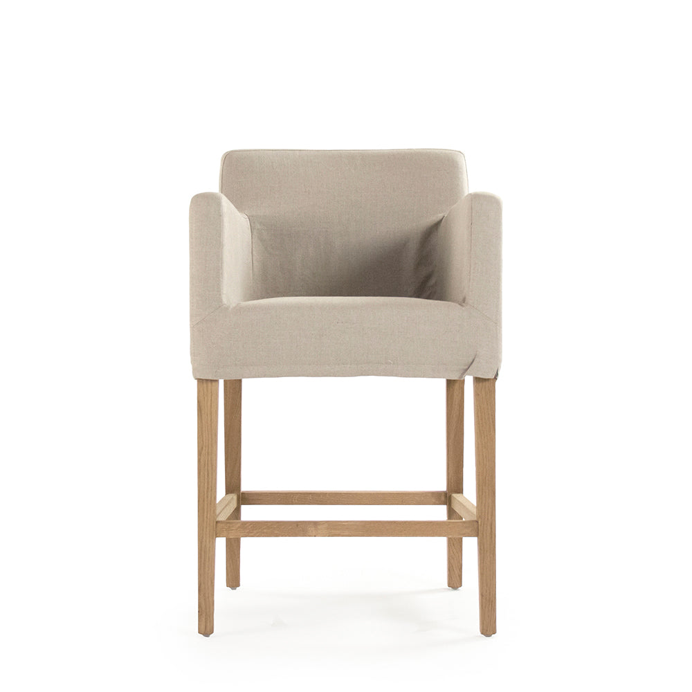Avignon Slipcover Counter Stool