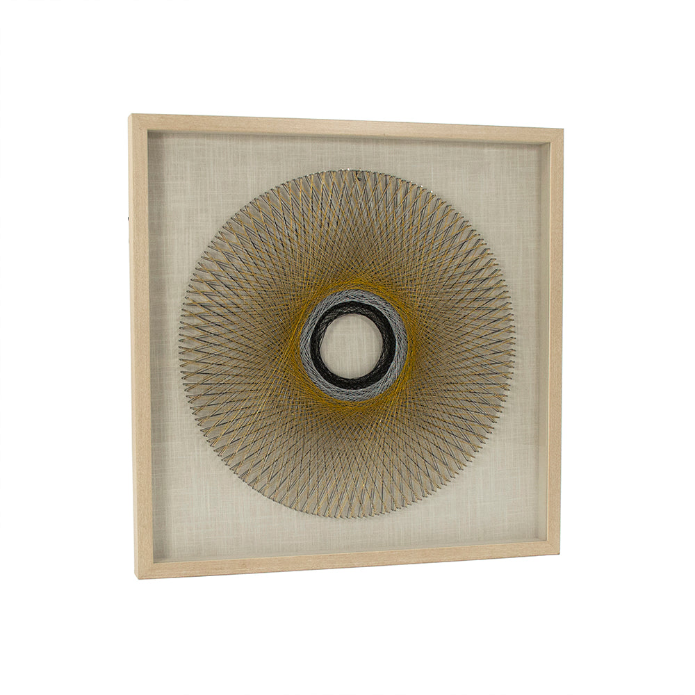 Abstract String Wall Art