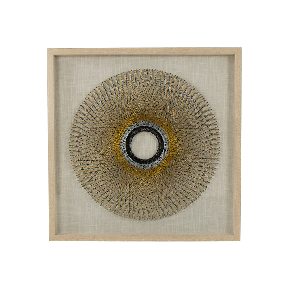 Abstract String Wall Art