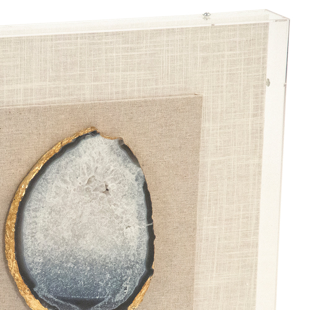 Geode Acrylic Framed Wall Art