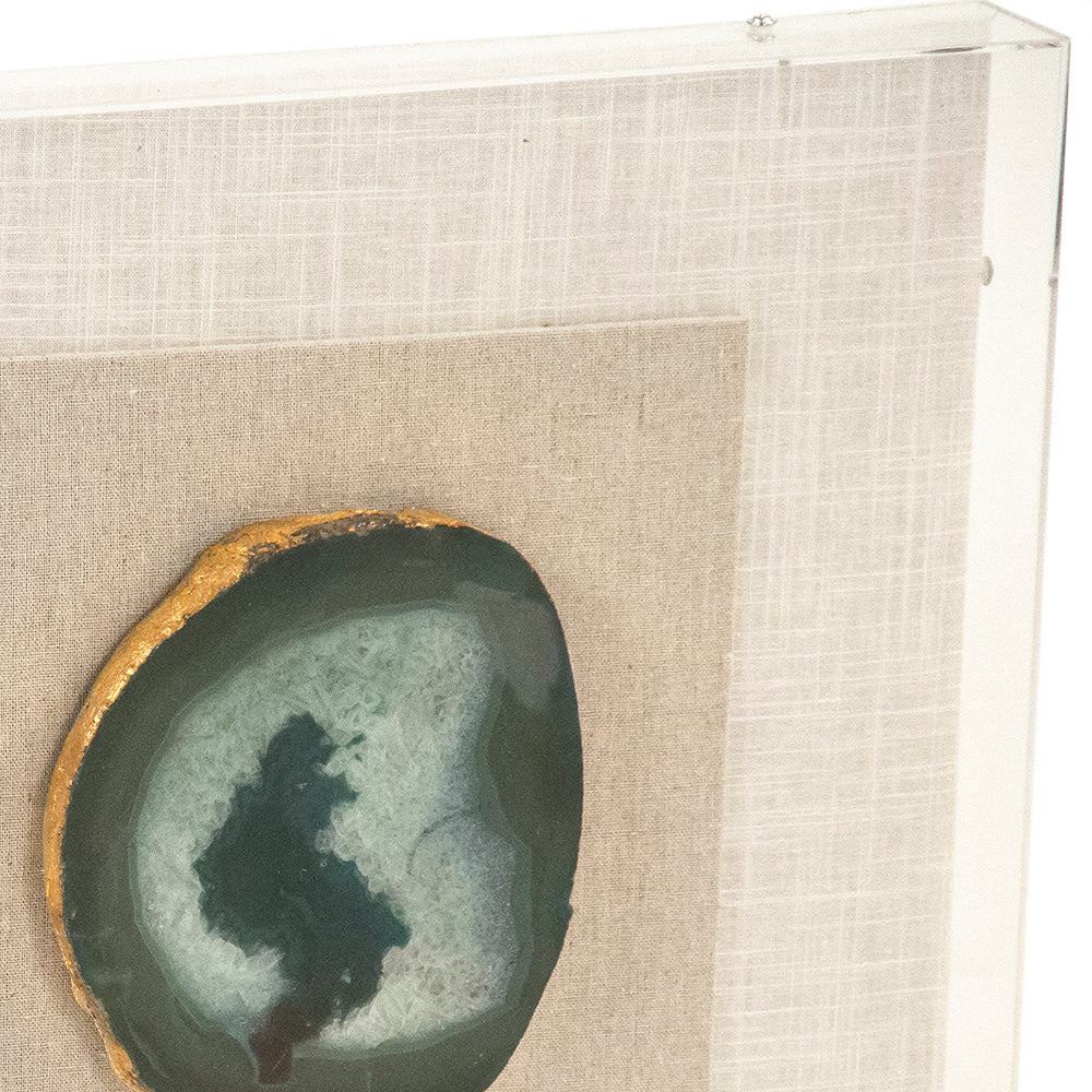 Geode Acrylic Framed Wall Art