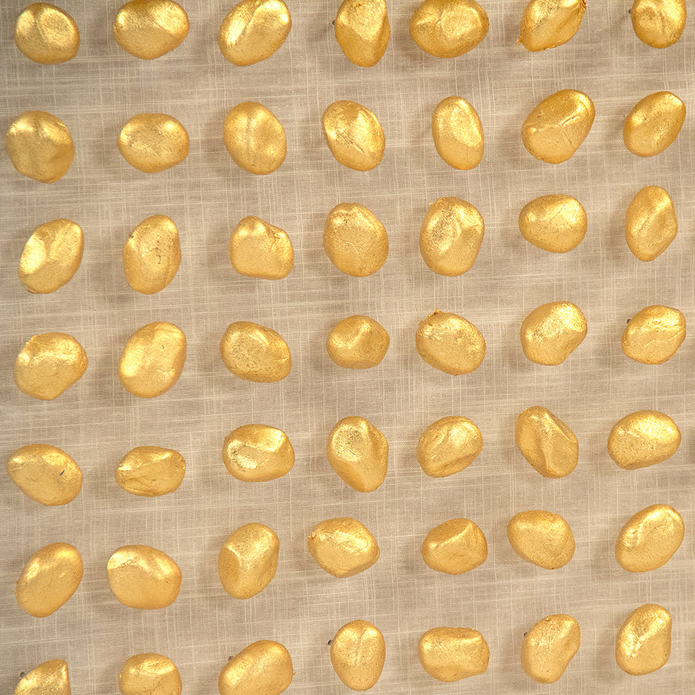 Gold Stone Acrylic Framed Wall Art
