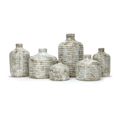 Distressed Vase (15731L B103)