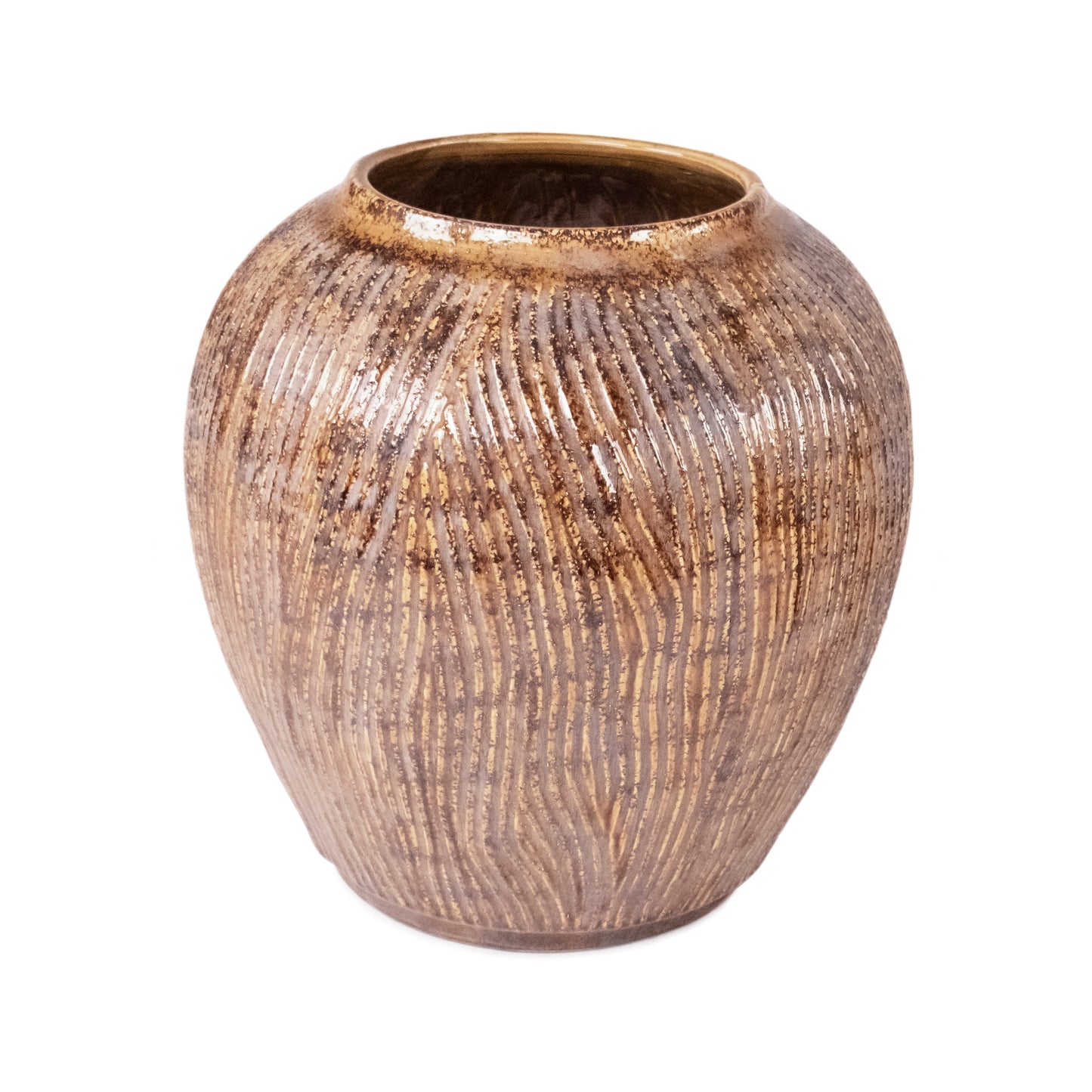 Distressed Textured Vase (16709L B93)