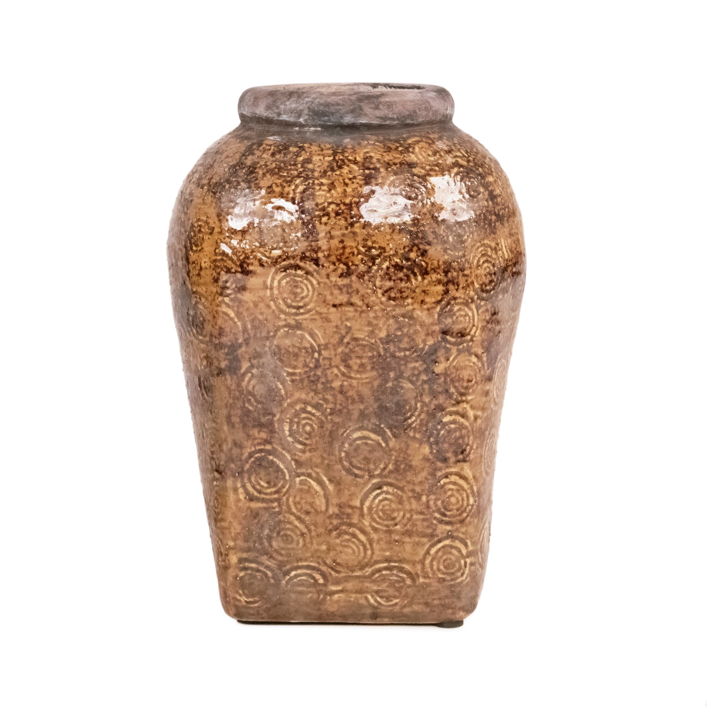 Distressed Textured Vase (16813S B93A)