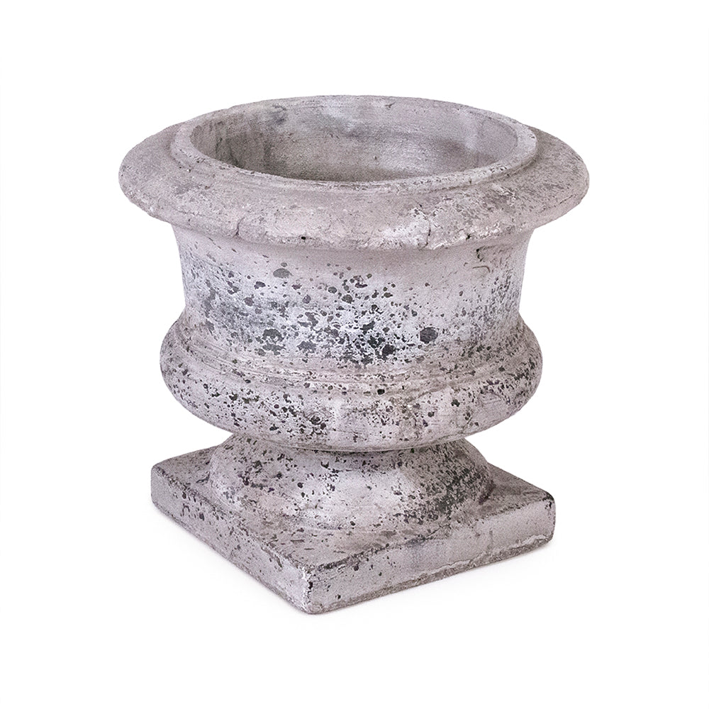 Distressed Grey Vase (6160L A344)