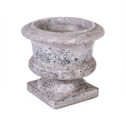 Distressed Grey Vase (6160L A344)