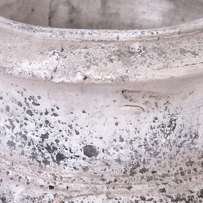 Distressed Grey Vase (6160L A344)